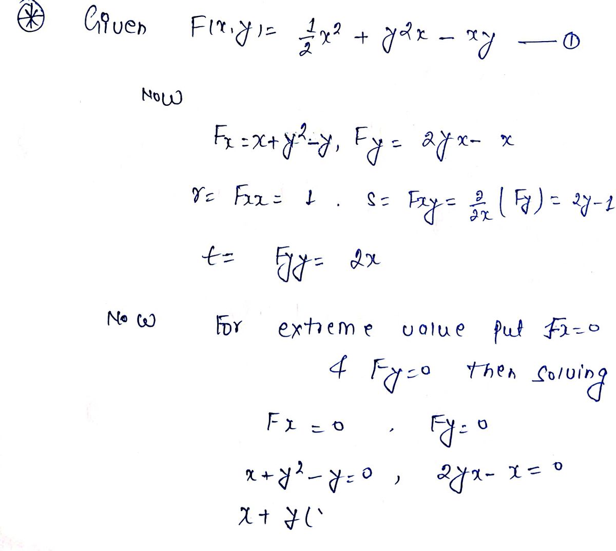 Advanced Math homework question answer, step 1, image 1